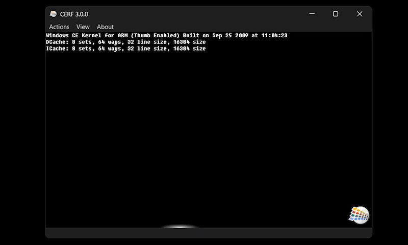 CERF — Windows CE virtual platform (part 1)